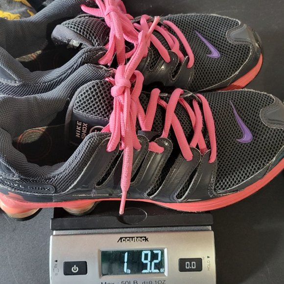 Nike Men's Shox Air Lunar NZ Infared Running Tennis Shoes Size 8.5 Gym Workout - Picture 15 of 15